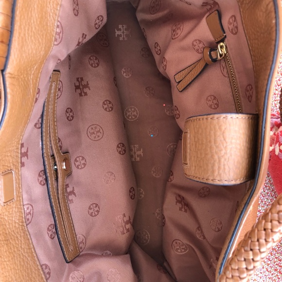 TORY BURCH  TAYLOR TRAVEL/WORK/LEISURE LEATHER BAG - Picture 7 of 8